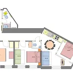 3bdr Elegance Deco Downtown Flat Apartment