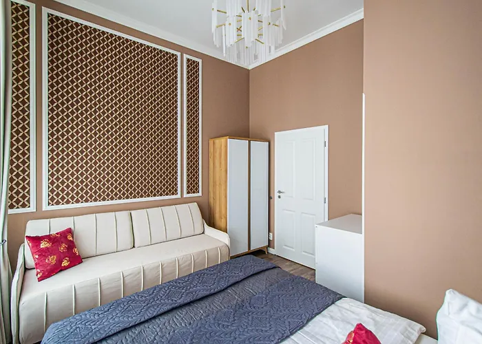 3bdr Elegance Deco Downtown Flat Apartment Prag